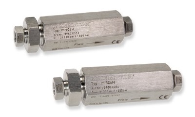 Maximator Medium Pressure Check Valves (Pressures to 1550 Bar)