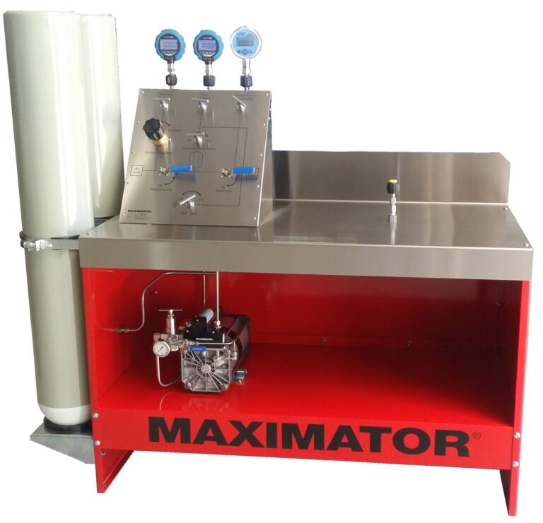 Maximator Pneumatic Valve Test Bench