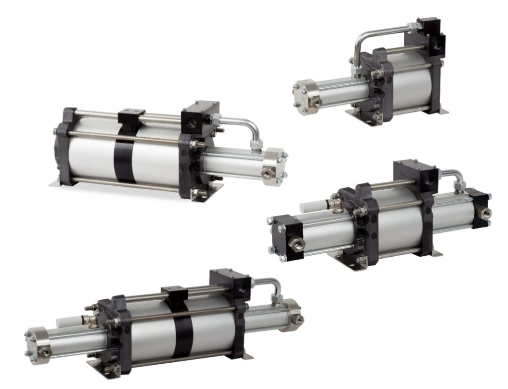 Maximator High Pressure Air Driven Gas Boosters (Pressures to 8,700 psi)