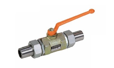 NSK-AL-C 2-Way Ball Valve with Weld Ends