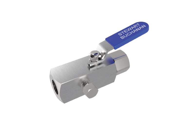 BVC1 In-Line Ball Valve with Vent Plug