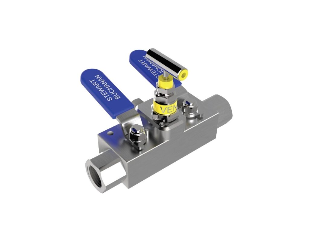 BVN Double Block and Bleed Ball Valve with Needle Vent
